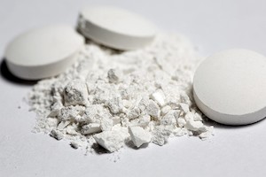 Crushed pills